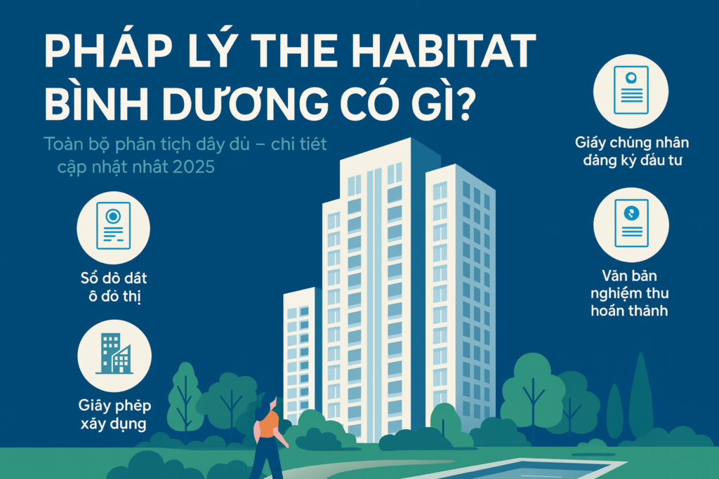Soi pháp lý The Habitat Bình Dương có gì
