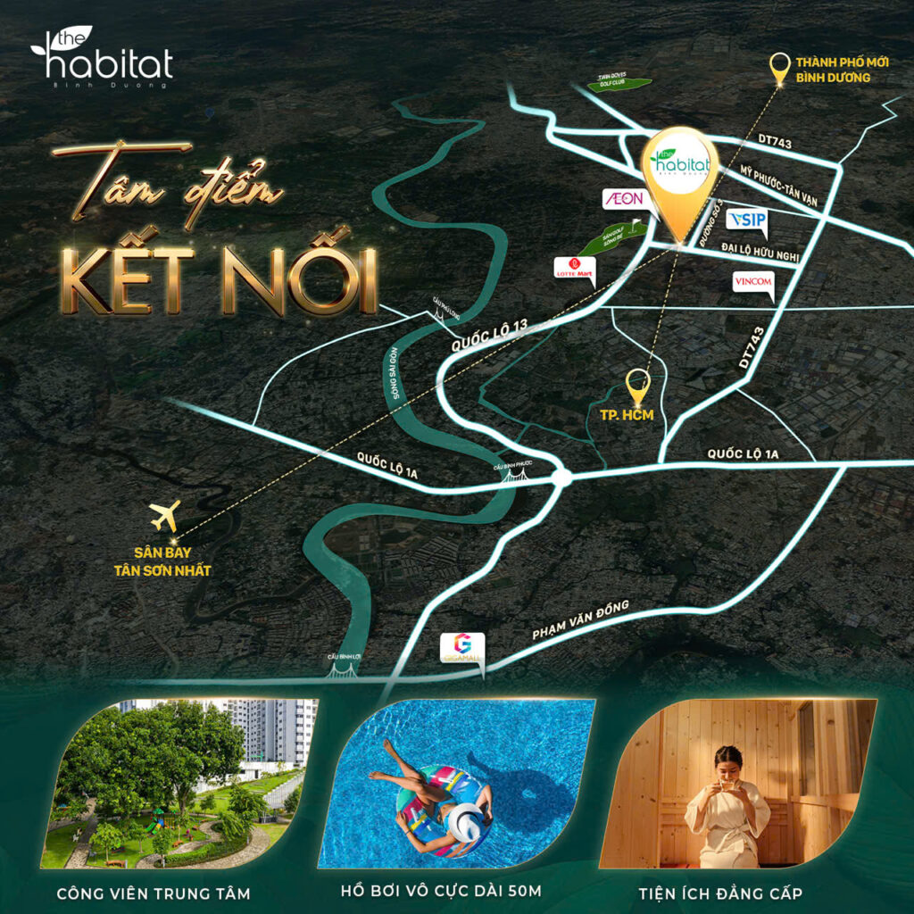 Tâm điểm kết nối của The Habitat