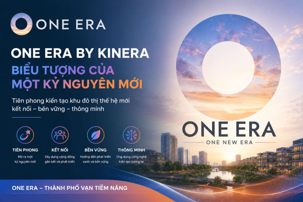 Ý nghĩa của Logo One Era – Biểu tượng của “Thành phố vạn tiềm năng”