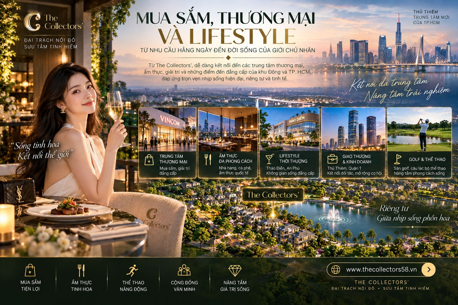 Mua sắm, thương mại và lifestyle – từ nhu cầu hằng ngày đến đời sống của giới chủ nhân