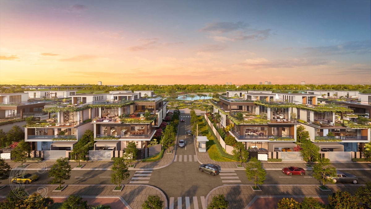 Phối cảnh tổng thể dự án