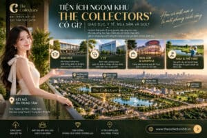 Tiện Ích Ngoại Khu The Collectors' Có Gì? Giáo Dục, Y Tế, Mua Sắm Và Golf