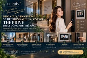 Khóa Cửa, Videophone Và Hệ Thống Access Control The Privé Hoạt Động Như Thế Nào?
