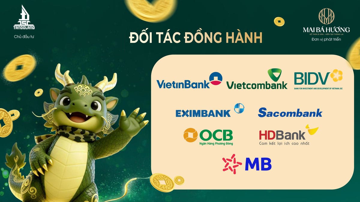 Ngân hàng nào cho vay mua đất nền Dragon Eden và cho vay theo giá nào?